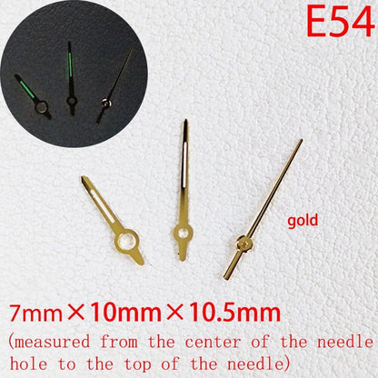 ETA Series Watch Accessories, Green &amp; Blue Super Luminous Hands for ETA 2824, 2892, 2836, and 2834, Parallel Import