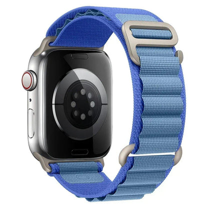 アップルウォッチ アルパインバンド ストラップ 49mm 45mm 44mm 40mm 41mm 42mm ナイロン ベルト iWatch シリーズ9 8 SE 4 3 7 6 5対応 サイズ： 並行輸入品