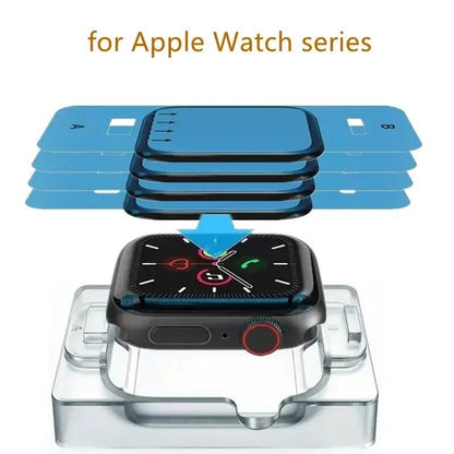 Apple Watch Ultra 10/9/8/7用 セラミックフィルム 3枚セット（49mm/46mm/45mm/41mm対応）  
Apple Watch 6/5/SE用 画面保護フィルム（44mm/40mm/42mm/38mm対応） ;ダイアル直径：セラミックフィルム3枚セット 並行輸入品