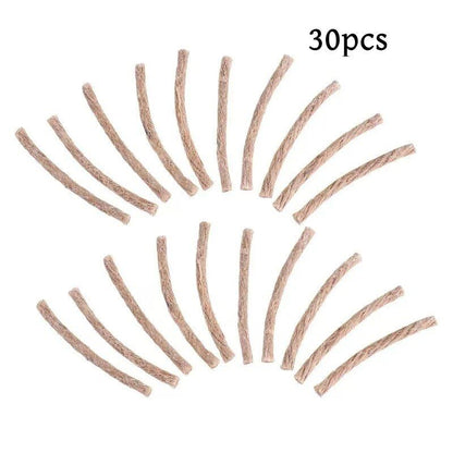 10/20/30-Piece Outdoor Survival Hemp Twine for Camping Fire Starters, Hemp Fire Starters, Outdoor Fire Starters, Survival Tools, 0 Pieces, Parallel Import