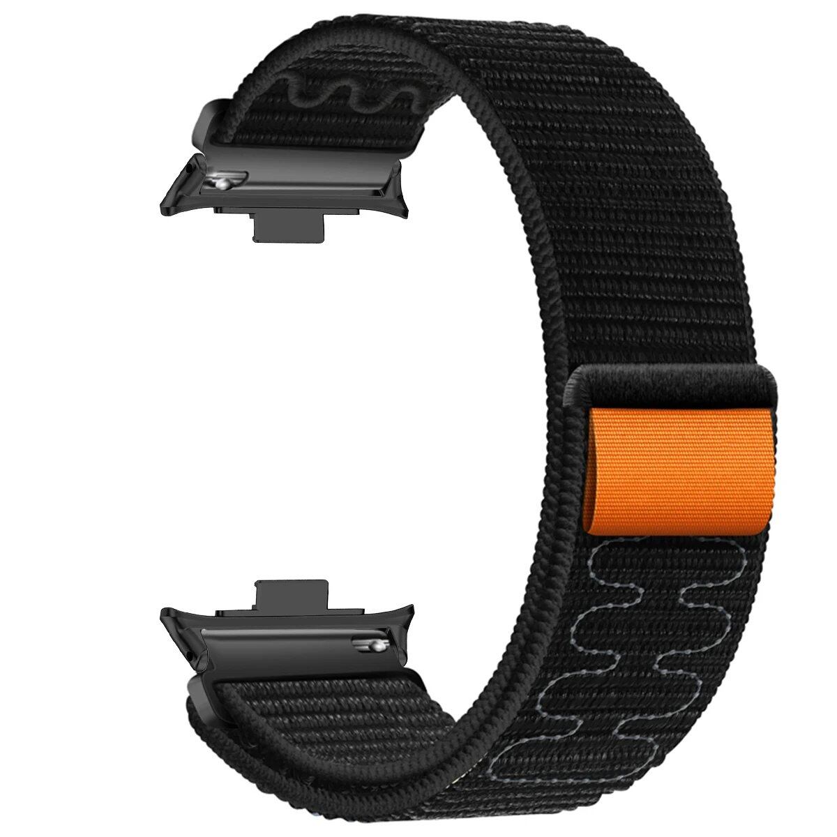 Breathable Nylon Loop Replacement Wristband for Xiaomi Redmi Watch 4/5, Mi Band 9/8 Pro, Sports Smartwatch Strap, Band Color: Parallel Import