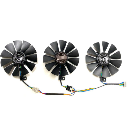 ASUS GeForce GTX1060/1070/1080/1080ti ROG STRIX グラフィックカード用 交換ファン FDC10U12S9-C / FDC10H12S9-C 新品  並行輸入品