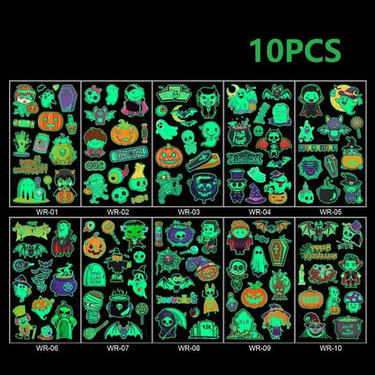 10-Pack Waterproof Temporary Tattoo Stickers for Kids and Soccer Fans, Fake Tattoos for Adults and Kids, Arm Covers, Color: Parallel Import