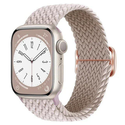 Apple Watch Ultra 2用ナイロンストラップ バンド 49mm 40mm 44mm 41mm 38mm 45mm 伸縮ブレイデッドループ リストバンド iWatch Series 9/8/7/6/SE/5/4対応 バンドカラー：mm 並行輸入品