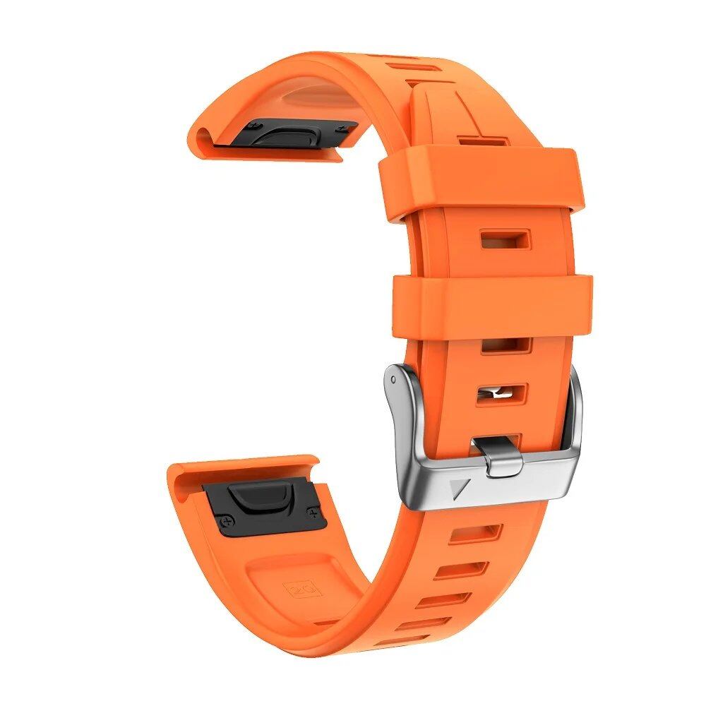 ANBEST 20mm Soft Silicone Quick Release Watch Band for Fenix 5S/6S, Easy to Install, Compatible with Fenix 6S/6S Pro/5S Plus, Band Color: 20mm; Band Width: 20mm, Parallel Import