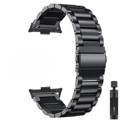 Stainless Steel Metal Band Replacement Strap for Huawei Watch Fit 3/Fit 2, Band Color: Parallel Import