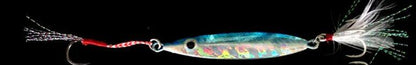 Mackerel Fish Bait, Slow Shake Jig Bait, Lure, 20g, 30g, 40g, 60g, Long Cast, Jig, Feather Hook, Artificial Lure, Sold Individually, Size: Hook; Parallel Import