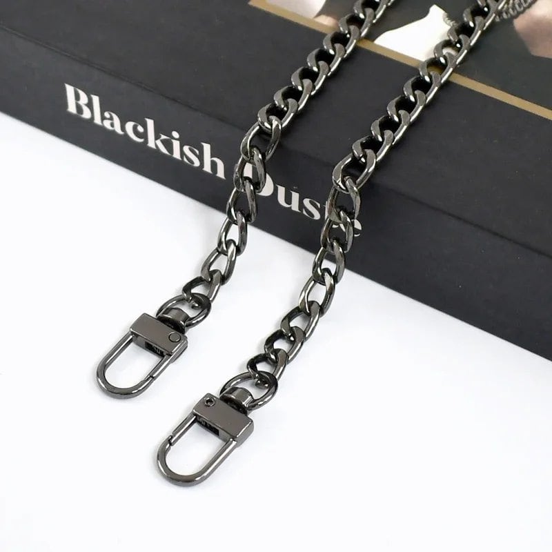 1個 100/120cm メタルバッグチェーン ハンドバッグ ショルダーバッグ ストラップ ベルト 財布 ハンドル DIY 交換用 ハードウェアアクセサリー サイズ：1 並行輸入品
