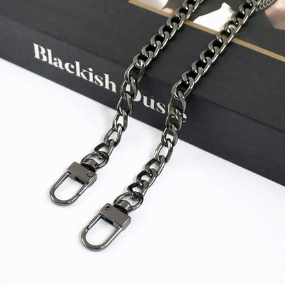 1個 100/120cm メタルバッグチェーン ハンドバッグ ショルダーバッグ ストラップ ベルト 財布 ハンドル DIY 交換用 ハードウェアアクセサリー サイズ：1 並行輸入品