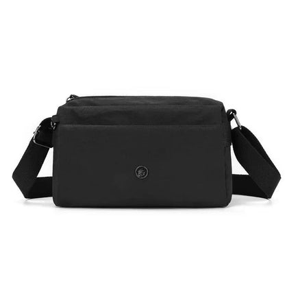 女性用クロスボディバッグ 調整可能ワイドストラップ 軽量 ファッションバッグ ジップ付き サイズ：23×16×9cm; 並行輸入品