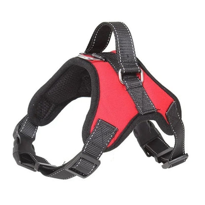 Saddle Dog Harness, Reflective, Adjustable, No-Pull, for Walking Training, Chest Strap, Suitable for Small, Medium, and Large Dogs, Size: Parallel Import