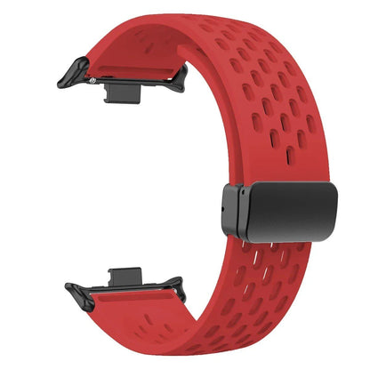 Silicone Strap for Redmi Watch 5/4 - Compatible with Mi Band 9 Pro/8 Pro, Magnetic Buckle Sport Band, Tsukai Bracelet Accessory, Band Color: Parallel Import
