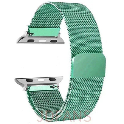Milanese Loop Strap for Apple Watch, 44mm, 40mm, 45mm, 41mm, 42-38-44mm, Ultra 2, 49mm Metal Band, Compatible with iWatch Series 9, 8, 7, 6, SE, 5, 4, and 3, Band Color: mm, Parallel Import