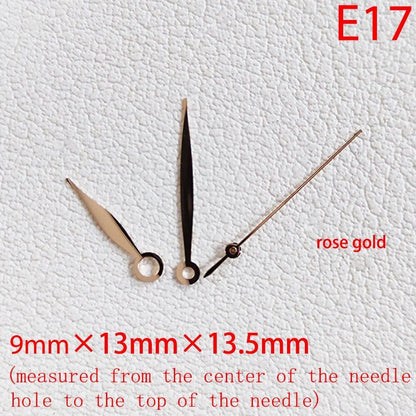 ETA Series Watch Accessories, Green &amp; Blue Super Luminous Hands for ETA 2824, 2892, 2836, and 2834, Parallel Import