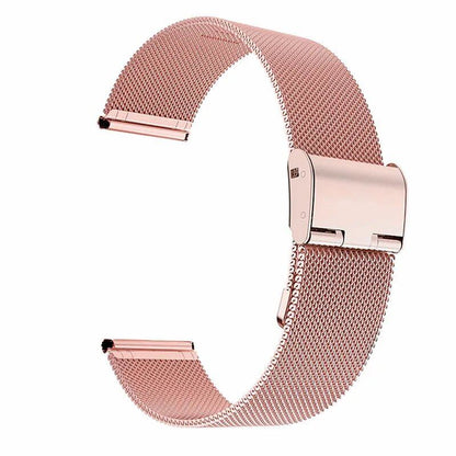 Universal Milanese Watch Band, 18mm, 20mm, 22mm, Silver, Gold, Metal, Stainless Steel Strap, Replacement Bracelet for Smartwatches, Band Color: mm, Parallel Import