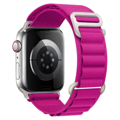 アップルウォッチ アルパインバンド ストラップ 49mm 45mm 44mm 40mm 41mm 42mm ナイロン ベルト iWatch シリーズ9 8 SE 4 3 7 6 5対応 サイズ： 並行輸入品