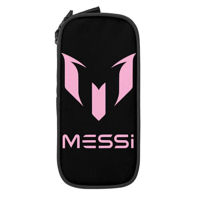 Soccer Messi Pencil Case, Large Capacity, Student Pencil Case, Stationery, School Supplies, Makeup Pouch, Size: L; Parallel Import