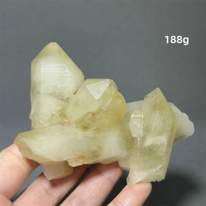 シトリン タワークリスタル 天然クォーツ 鉱石 エネルギー ヒーリング スピリチュアル オーラ 魔術 ホームデコレーション カラー： 並行輸入品