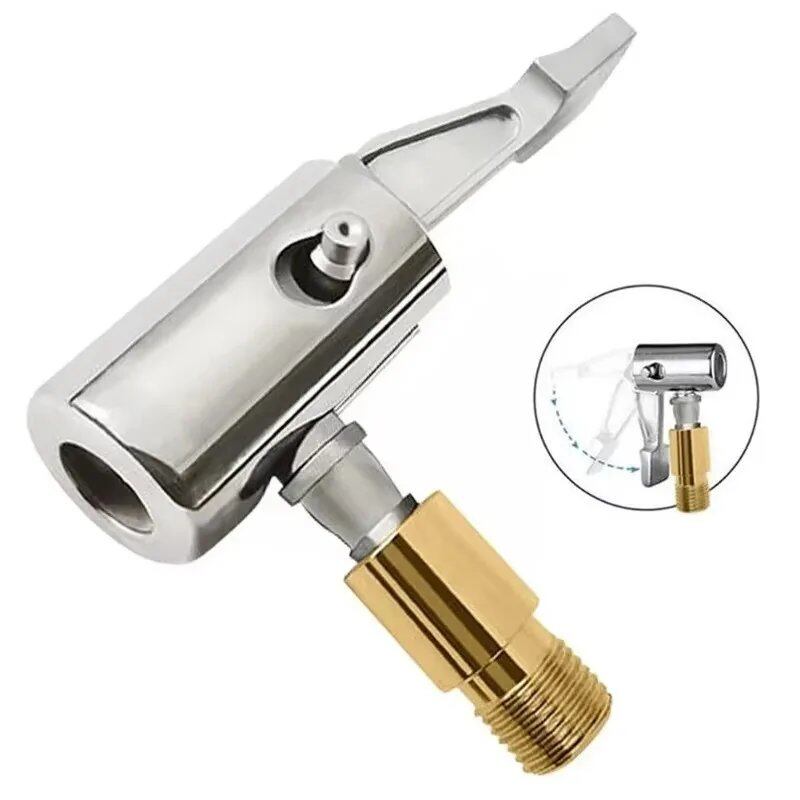 10, 20, 40, 60cm Car Tire Inflator Hose Air Pump Extension Tube Adapter Twist Tire Connection Locking Air Chuck Parallel Import