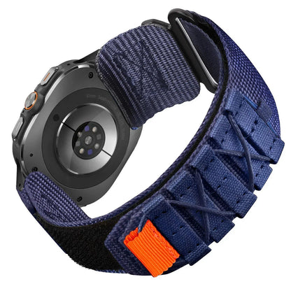 Non-Gap Nylon Strap, Quick Fit Band, Sport Bracelet for Samsung Galaxy Watch 7 Ultra (47mm) - Size: ; Band Width: Galaxy Watch 7 Ultra; Parallel Import
