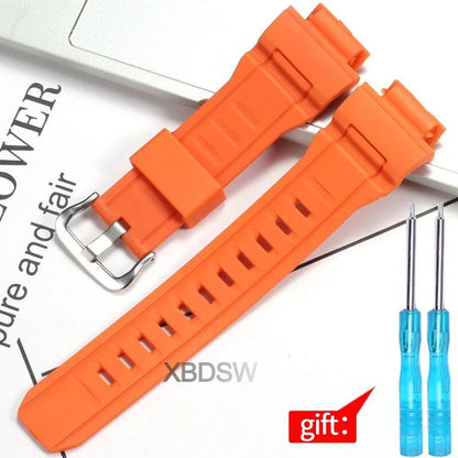 Waterproof men's rubber watch band replacement strap for Casio G-9300, GW-9300, and GW-9400; Band width: 20mm; Ships from: Parallel import