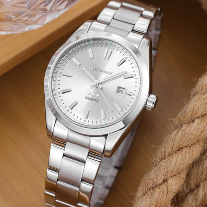 Denboshi Simple Casual Men's Waterproof Luminous Quartz Wristwatch (Parallel Import)