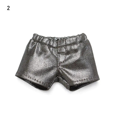 1/6 Scale Doll Clothes, Bottom Pants, Fashion Denim Shorts, Stretchy Tights, Leggings, PU Leather Trousers, 30cm BJD Doll Accessories, Parallel Import