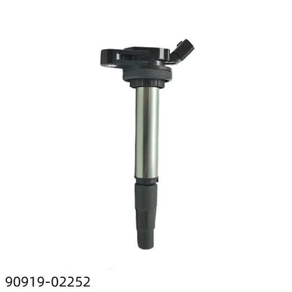 1/4 pc. 90919-02252 Ignition Coil for Toyota Corolla 1.8L, Lexus Prius, Avensis, Matrix, RAV4, Auris, and Scion Verso (9091902252, 90919 02252, Parallel Import)