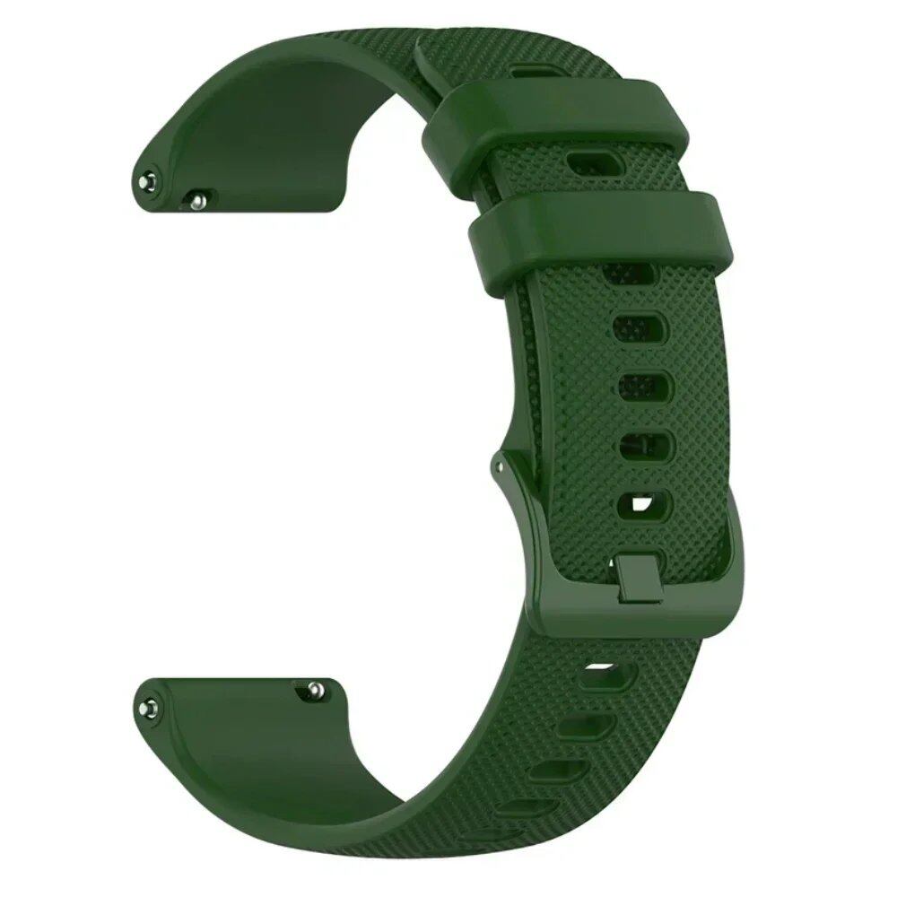 Silicone Watch Strap for Realme Watch 3/2 Pro/S Pro, 20mm/22mm Smartwatch Replacement Band, Band Color: mm, Wristband, Parallel Import