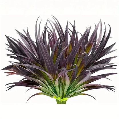 1/4-Piece UV-Resistant Artificial Outdoor Plants - Tall Grass, Tropical Flowers and Shrubs - Perfect for Year-Round Indoor Use (Imported)