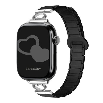 Magnetic Strap for Apple Watch, Silicone Bracelet, Compatible with 45mm, 44mm, 40mm, 42mm, 46mm, 41mm, 49mm, and 38mm Watches, iWatch Series 10/SE/9/8/7/Ultra 2, Band Color: mm, Parallel Import