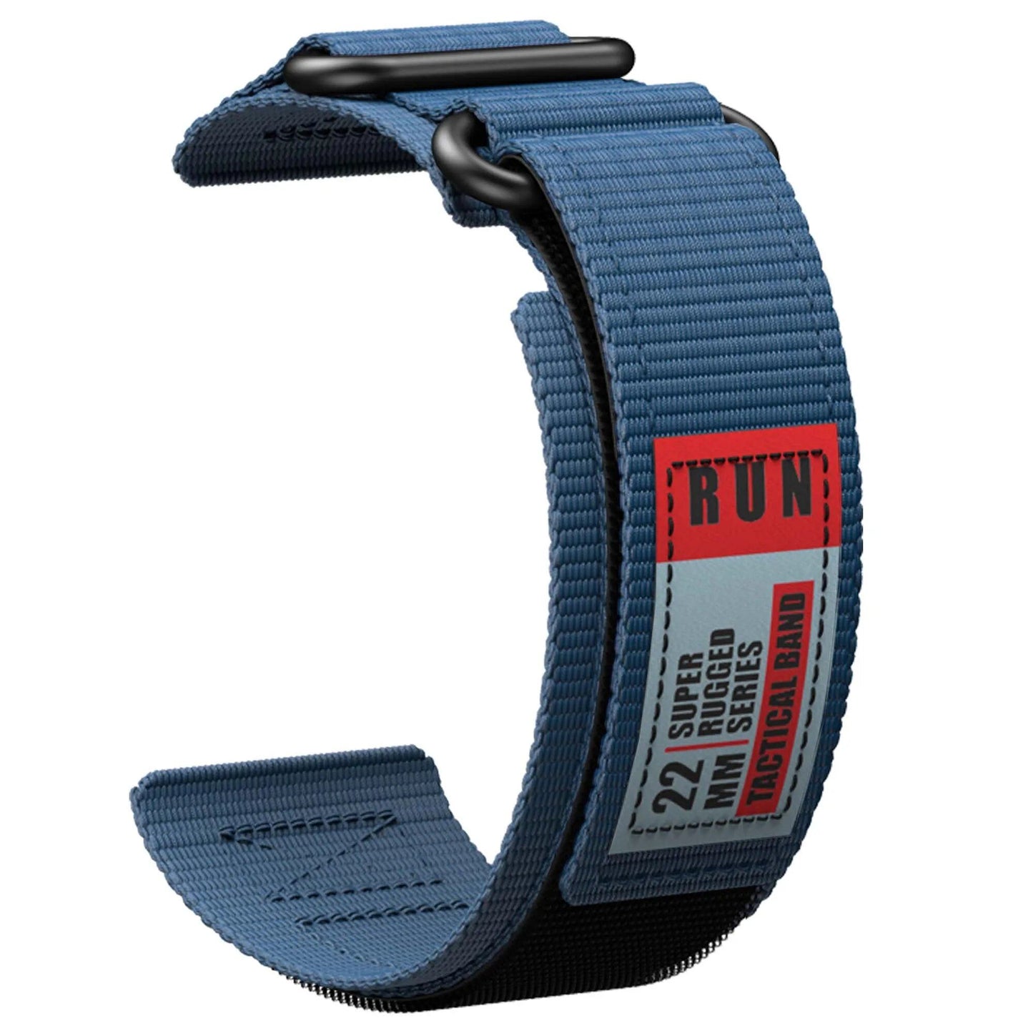 22mm Nylon Watch Strap for Garmin Forerunner 745, Huawei, and Samsung - Compatible with Garmin vivoactive 3 Music, Universal 22mm Watch Band, Band Color: ; Band Width: 22mm, Parallel Import