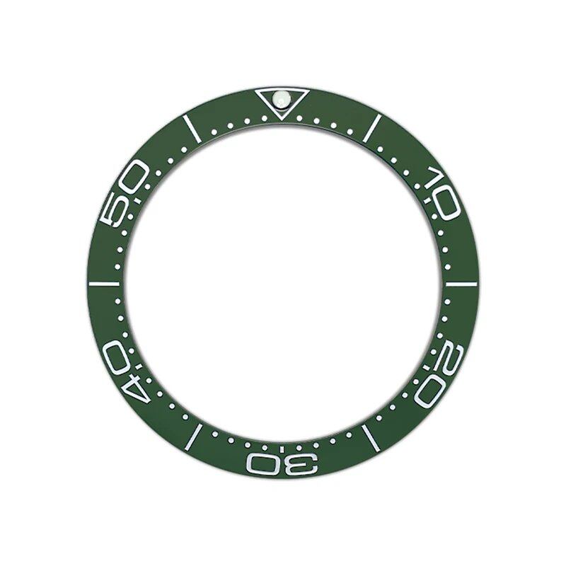 38mm Curved Ceramic Bezel Insert Ring for SKX007, SKX009, SRPD, GMT, SUB, and Seahorse Watch Cases, Men's Watch Modification Part, Parallel Import