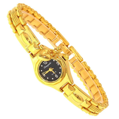 Simple and elegant ladies' small watch, luxury gold quartz watch, women's watch, color: 134, parallel import