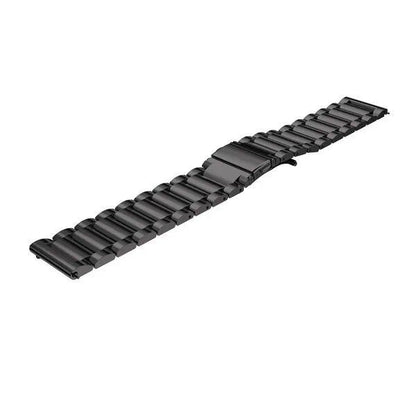 18, 20, 22, 24mm Full Stainless Steel Watch Band for Samsung Gear S3/S2 Classic, Galaxy Watch 42/46mm, and Huawei Watch 2 Pro/GT. Band Color: mm. Parallel Import.