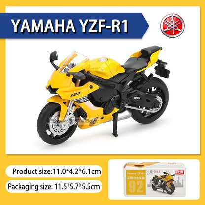 1/18スケール スズキ GSX-R1000 ダイキャスト バイクモデル 合金製 スタティックモデル おもちゃ ギフト カラー：1-18  並行輸入品