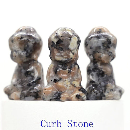 1.2-inch Mini Buddha Statue, Natural Stone Carving, Healing Crystal, Power Stone, Spiritual Craft, Good Luck, Furniture, Interior Accessories, Home Decor, Bulk Sale, Wholesale Size: 1 Piece; Parallel Import