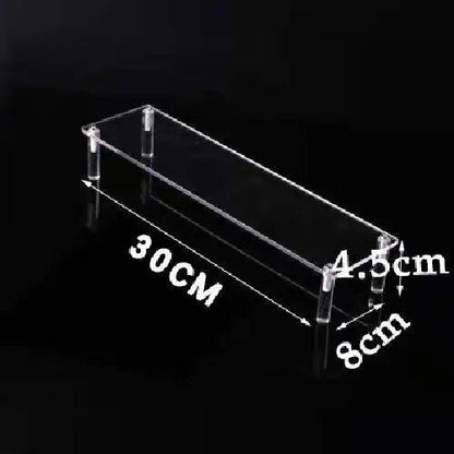 1-5 Tier Acrylic Display Stand/Clear Case (for Cupcakes, Perfume, Dolls, Amiibo, and Funko POP Figures) Color: Parallel Import