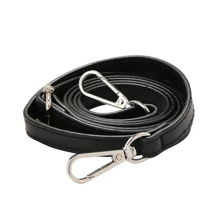 1.2cm Wide Thin Bag Belt/Shoulder Strap Replacement, Long Adjustable PU Leather Bag Strap, Bag Accessory, Color: Parallel Import