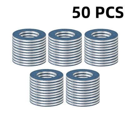 Set of 10/20/50/100 Oil Drain Sump Platform Gaskets, Washers, 12mm Hole, Seal Rings, 90430-12031, for Toyota Camry, Colora, and Lexus. Color: 0. Parallel Import.