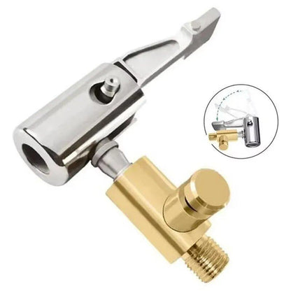 10, 20, 40, 60cm Car Tire Inflator Hose Air Pump Extension Tube Adapter Twist Tire Connection Locking Air Chuck Parallel Import