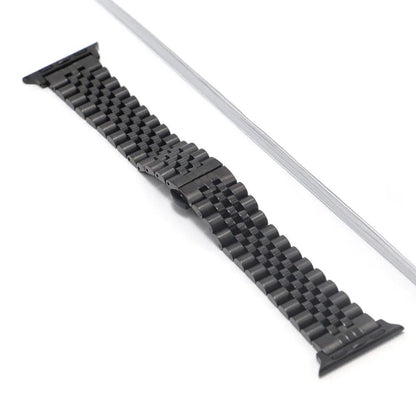 Apple Watch用ステンレススチールストラップ 49mm 46mm 42mm 45mm 44mm対応 メタルブレスレット iWatch 10/9/Ultra/8/7/6/SE/5/4/3/2/1用 バンドカラー：mm;発送元： 並行輸入品