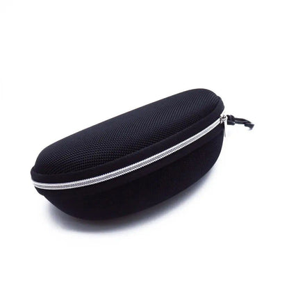 KLASSNUM Portable EVA Eyeglass Case with Carabiner Hook, Colorful Sunglasses Hard Case, Zippered Eyeglass Protection Box, Holder, New, Parallel Import