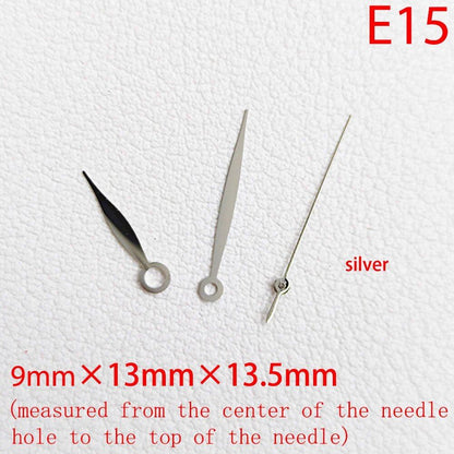 ETA Series Watch Accessories, Green &amp; Blue Super Luminous Hands for ETA 2824, 2892, 2836, and 2834, Parallel Import