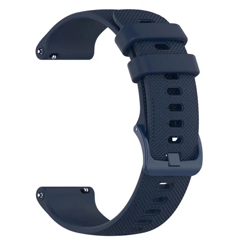 Silicone Watch Strap for Realme Watch 3/2 Pro/S Pro, 20mm/22mm Smartwatch Replacement Band, Band Color: mm, Wristband, Parallel Import