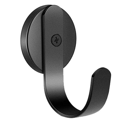 Set of 1, 2, or 4 Strong Magnetic Hooks for Large Refrigerator Doors, Fits Kitchen, Office, Garage, and Gym Lockers, Heavy-Duty Hooks, Imported