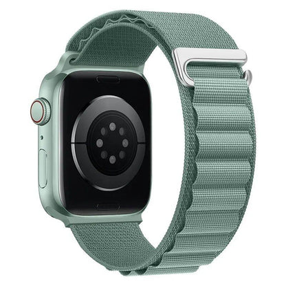 Apple Watch Ultra用アルパインループストラップ - 49mm 45mm 44mm 42mm 41mm 40mm対応 メタルCフックバンド（iwatch SE/シリーズ9/8/7/6/5/4/3互換） バンドカラー：mm 並行輸入品