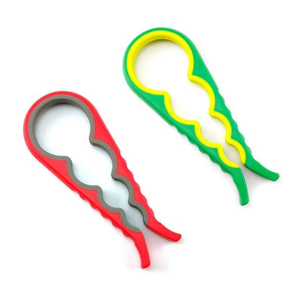 1/2-Piece Multi-Function Cap Opener, 4-in-1 Cap Opener, Can Opener, Labor-Saving Cap Opener, Kitchen Everyday Item, Bottle Opener, Can Opener, Parallel Import