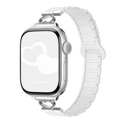 Magnetic Strap for Apple Watch, Silicone Bracelet, Compatible with 45mm, 44mm, 40mm, 42mm, 46mm, 41mm, 49mm, and 38mm Watches, iWatch Series 10/SE/9/8/7/Ultra 2, Band Color: mm, Parallel Import