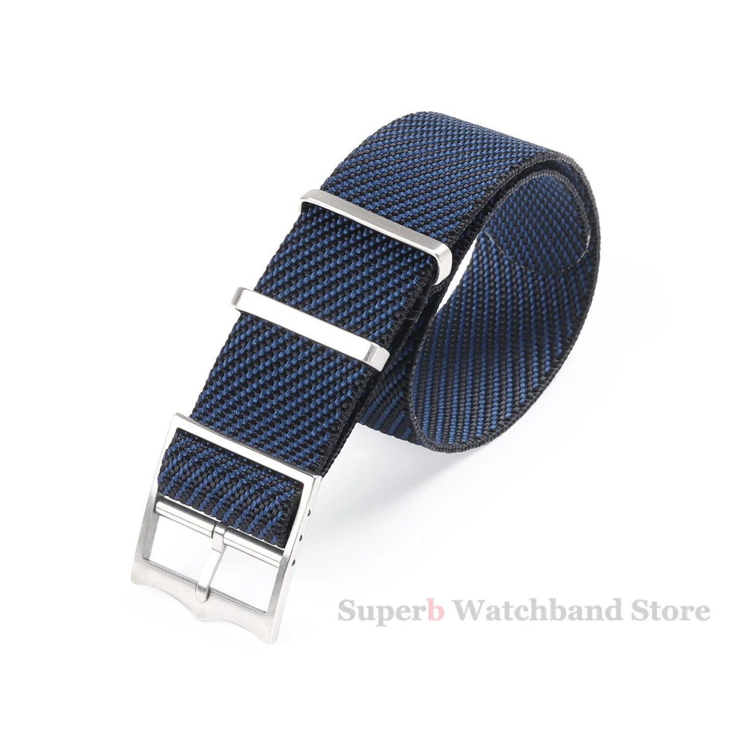 Premium Nylon Strap - Tudor 20mm, 22mm Canvas Military Watch Band - Seiko Fabric Bracelet - Rolex Wristband with Bronze Buckle, Band Color: mm, Parallel Import